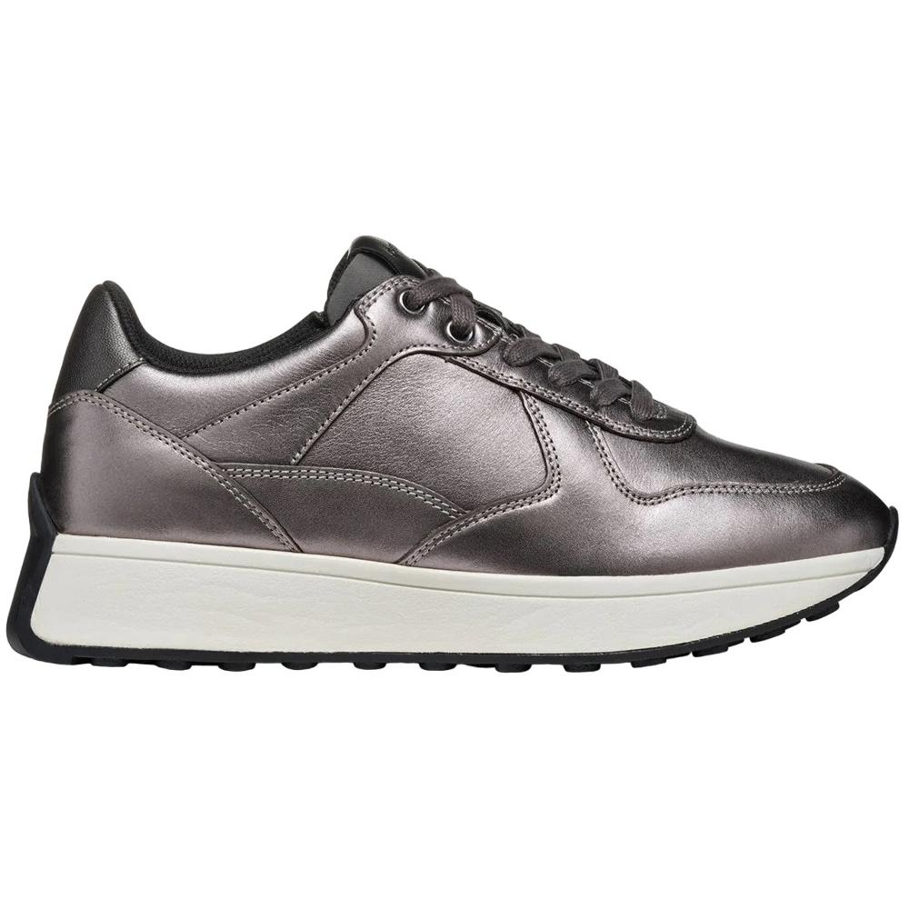 Geox Womens/Ladies D Amabel A Leather Trainers