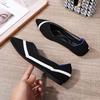 Туфли на плоской подошве с острым носком, дышащие летние туфли мелкой вязки, женская универсальная повседневная обувь с мягкой подошвой, обувь для ленивых, рабочая обувь