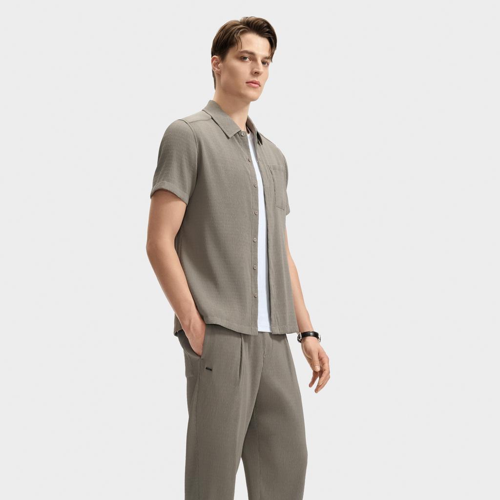 Новые мужские футболки FILA цвета тауп F11M432401FGY