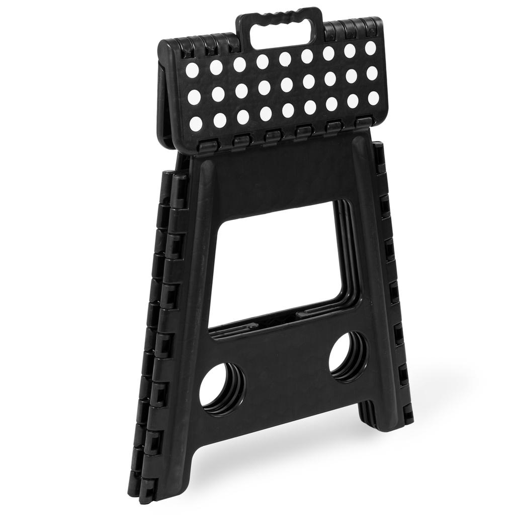 Amigo Black Folding Anti-Slip Stool Size