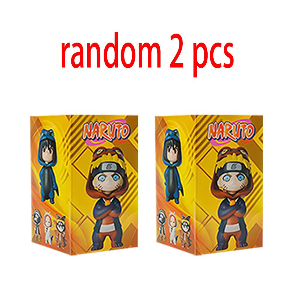 Аниме 9 шт./набор Фигурки Наруто Модель Наруто Саске Какаши 8 см Кукла Дизайн костюма ПВХ Игрушки Куклы Подарок для ребенка