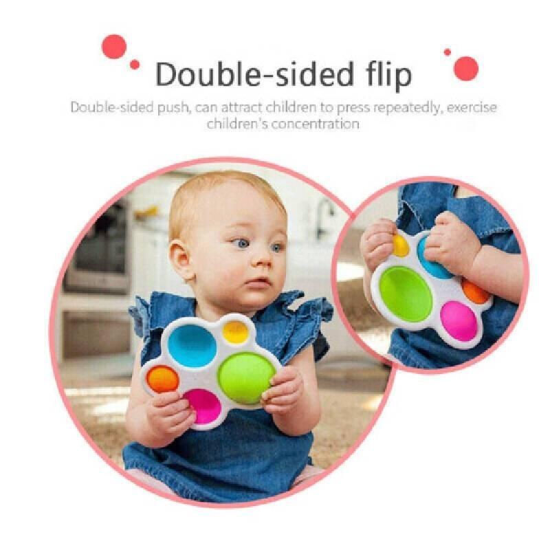 Fun And Engaging Keychain Toy For Adults Stress Relief Pop Bubble Fidget