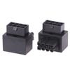 Motherboard Cpu 8Pin Power Steering Connector 8Pin 90 Degree Adapter Power Interface Steering Head