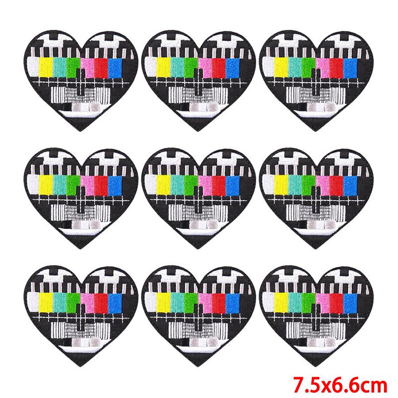 10 шт./лот, оптовая продажа, вышивка, железные нашивки для одежды, нашивки для одежды, куртки, декор, аппликация, принадлежности для шитья