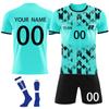Personalised Shirts Kit Mens Girls With Name Number Custom Football Jerseys For Boys Training Suit