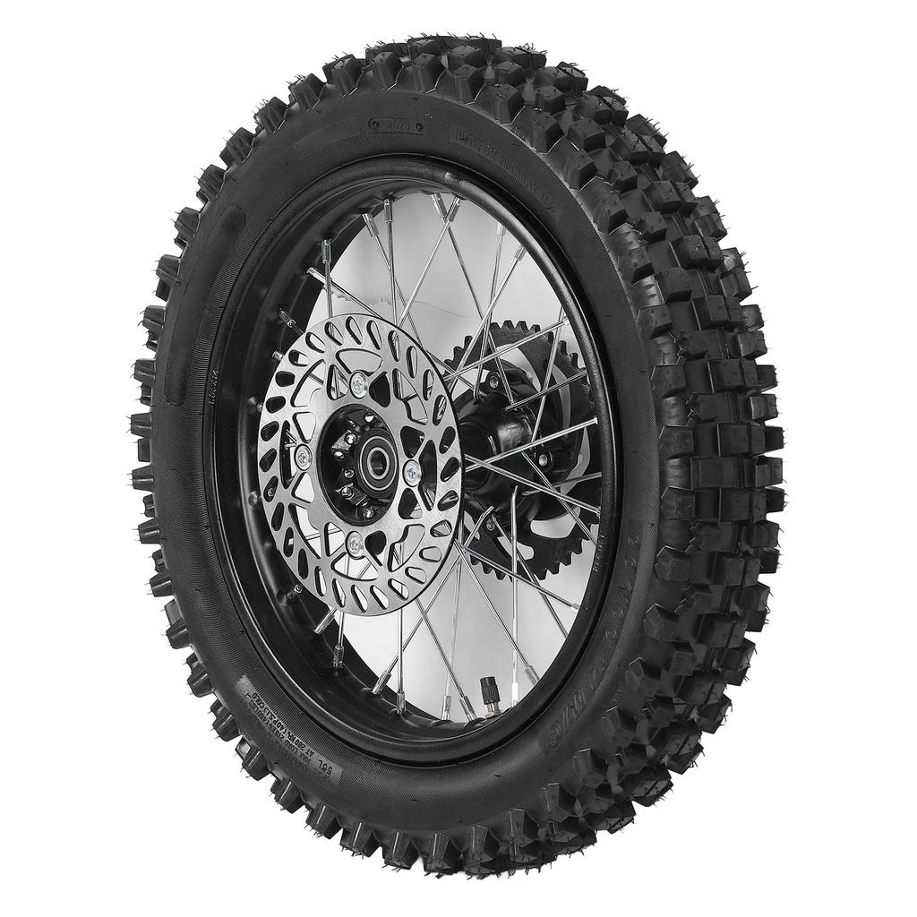 14-дюймовое заднее колесо в сборе с ротором и звездочкой 90 100 14 15 мм ось Улучшенное сцепление Замена для Tao Kayo