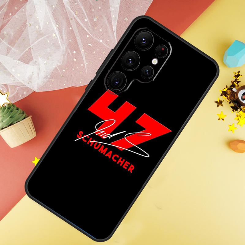 Чехол Schumacher для Samsung Galaxy S24 Ultra S23 S22 Plus S21 S20 FE S8 S9 S10 Note 10 20 Ultra
