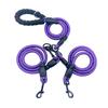 Поводок для средней и крупной собаки, двойной поводок для двух собак, светоотражающий, одинарный, для 2, 3, 4, 5, 6 собак