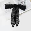 Korean Version Lace Scarf Embroidered Flower Sunscreen Shawl Cute Female Headscarf  Summer