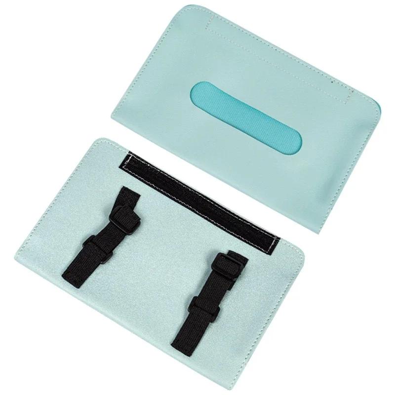 Car Tissue Box Sun Visor Seat Back Sunroof Car Tissue Box Bag Hanging Creative Leather Car Interior Supplies