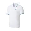 Мужская футболка-поло с вышитым логотипом серии Li Ning Tennis tops APLW075-1