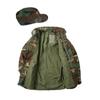 Jungle Camouflage Military Uniform Field Jacket With Hat