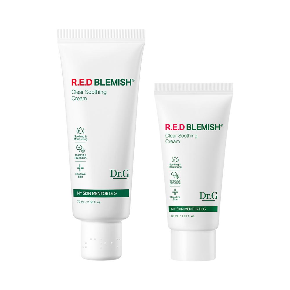 Dr.G Крем для устранения красных пятен Clear Soothing Cream 70 мл Special (+30мл)