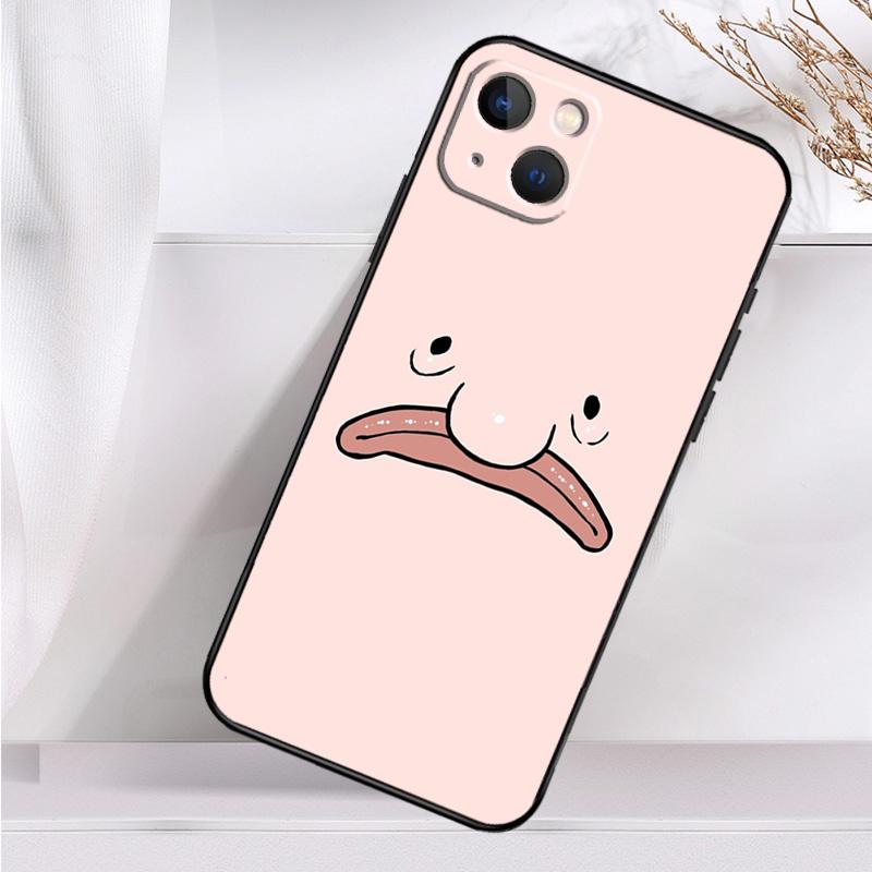 Blobfish Phone Case For iPhone 14 13 12 11 16 15 Pro Max Plus Mini 7 8 X XR XS Max Soft Cover