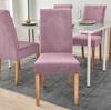 Cover Velvet Chair Light Pink Thick