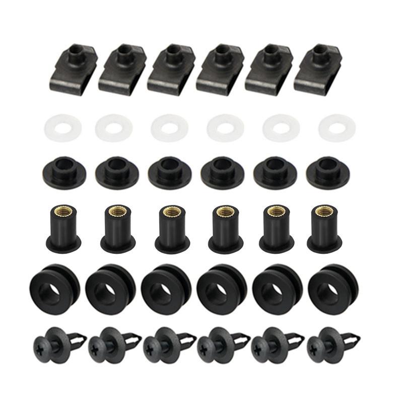 Комплект болтов для обтекателя мотоцикла из нержавеющей стали для Honda CBR600RR F5 2003-2006 Мотоциклетные винты Крепежные детали