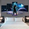 No Framed Canvas 5 Panel Anime Gift Son Ultra Modular Wall Art HD Posters Pictures Paintings Home Decor Living Room Decoration