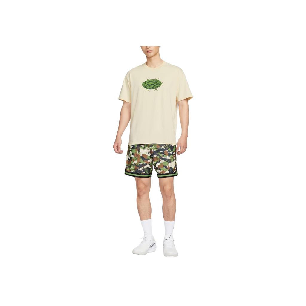 Nike Sportswear Essentials Loose Fit Cotton Graphic Crew Neck Short Sleeve T-Shirt Men's White HV1676-113
