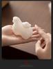 Su's Ceramic Ice Seed Jade Porcelain Instant Money Tea Pet Gift Box Set