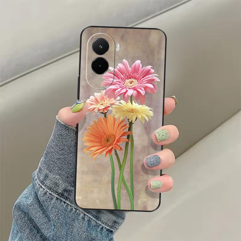 Мягкий чехол для Xiaomi Poco M7 4G Чехол Мультяшная задняя крышка для Xiaomi Poco M7 Pro 5G Защитный бампер с животным PocoM7 m 7 Крутые сумки