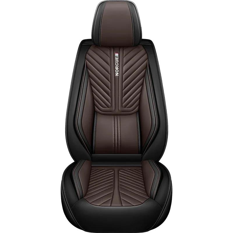 1 шт. Универсальный размер Чехол на сиденье автомобиля из ПУ кожи для Dacia Duster Renault Clio Fiat Panda Ypsilon Seat Arona Cors Автоаксессуары