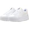 Puma Karmen II Holo 2.0 Удобные Мягкие Прочные Низкие Детские Кеды для Скейтбординга Детские кеды Белый 401568-01
