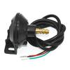 52mm Car Gauge White Backlight Pointer Boost Meter -1~2Bar Turbo Boost Gauge with T Tube PVC Hose for 12V Gasoline Vehicle