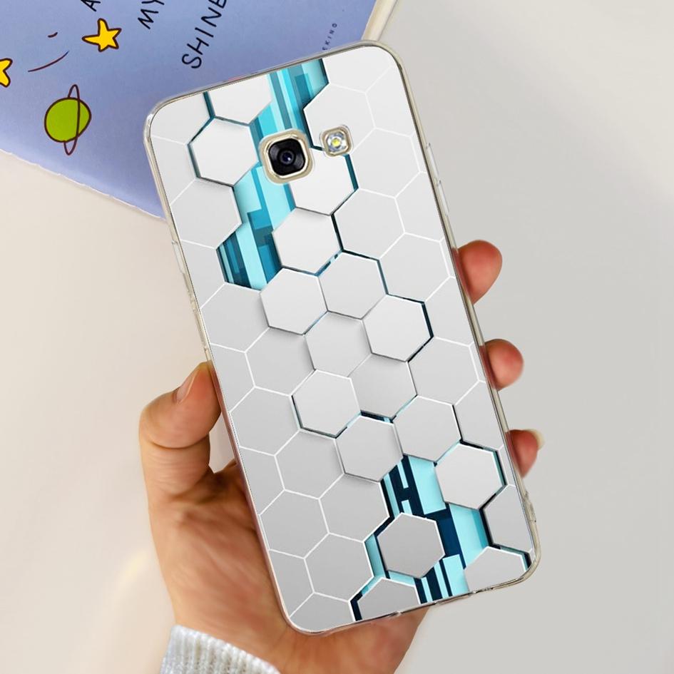 Чехол для Samsung Galaxy A5 2017 A520 A520F Популярный Цветок Прозрачный Силиконовый Мягкий Чехол Для Samsung A 5 2016 A510 A510F Бампер