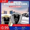 GLC GLB New 3D Metal Car Side Fender Sticker Shield Emblem Badge Logo for Mercedes Benz Accessories AMG W204 W213 W205 W211 W17