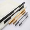 Long Solid Aluminum Handle Manufacturers Metal Decorative Cabinet Knobs Handles for Furniture Drawer Pull Handle