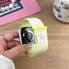 Совместимый нейлоновый ремешок-липучка с мультяшным рисунком для Apple iWatch Series 11, модель 109876E.