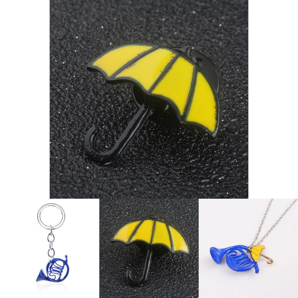 Как я встретил вашу маму Брелок-зонтик с рожком из сплава для фанатов и коллекционеров