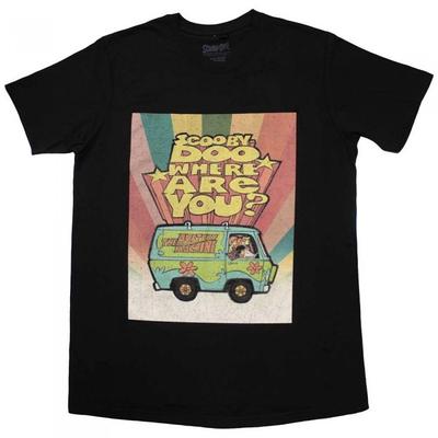 Scooby Doo Унисекс для взрослых Где ты? Футболка