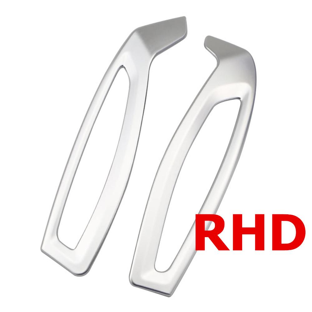 ABS хромированный автомобильный кондиционер A/C вентиляционное отверстие крышка накладка декоративная наклейка для Toyota C-HR CHR 2016-2022 RHD