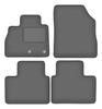 Велюровые графитовые коврики для: Минивэн Renault Grand Scenic IV (2016-)