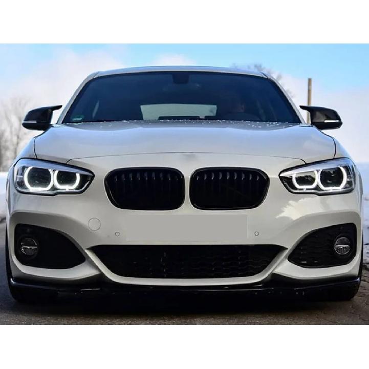 For BMW 1 Series F20 F21 M-Pack 118i 120i M135i M140i M Performance Front Bumper Splitter Lip Diffuser Spoiler Car Accessories