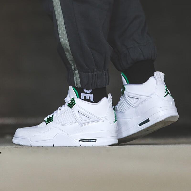 Jordan 4 Ретро 'Металлический Зеленый' GS 408452-113