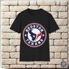 Унисекс Футболка с Логотипом Клуба Американского Футбола Houston Texans