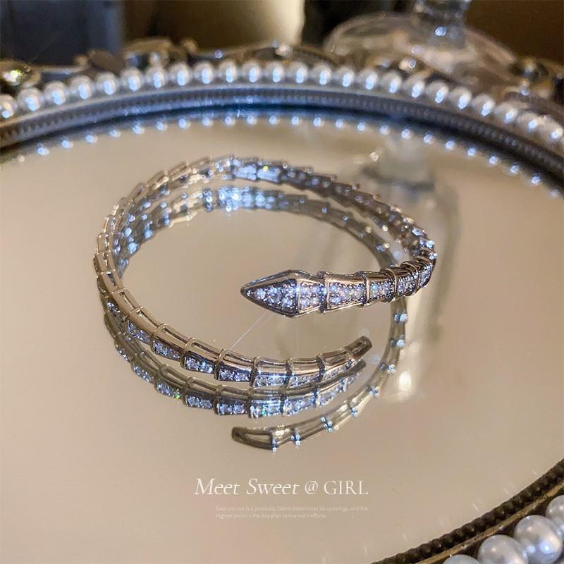 Классический браслет с атмосферой, высококачественный браслет в виде змеи, разработанный специально для женщин, подарок для женщин