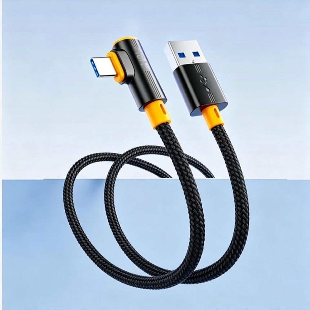 1.11/1/1.1/1/1M USB C Кабель 111W 11A Супер Быстрая Зарядка 91 Градус Угловой Кабель для Передачи Данных для Samsung Huawei iPhone Зарядка USB Провод