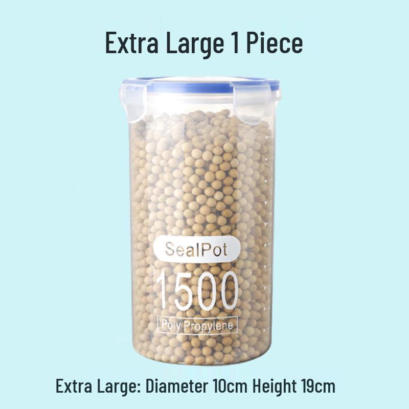 Palm Talk Bear Airtight Food Storage Canisters (10-Piece Set)