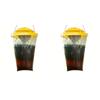 1/2/3Pcs Hanging Fly Catcher Outdoor Fly Catcher Cage Flies Catching Bag Attractant Container Insect Trap for Outdoor Yard Lawn