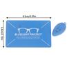 Pvc Anti-Blue Light Test Card Test Light Glasses Uv Test Accessories Reusable Blue Light Detection Card Generator Card