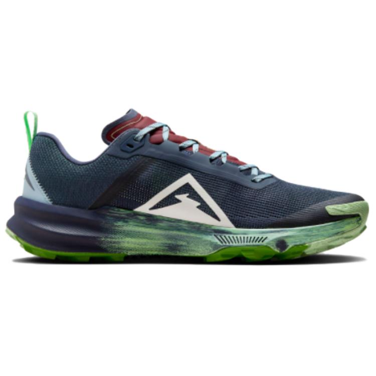 Nike React Terra Kiger 9 Thunder Blue Vapor Green Light Armory Blue Summit White мужские кроссовки DR2693-403