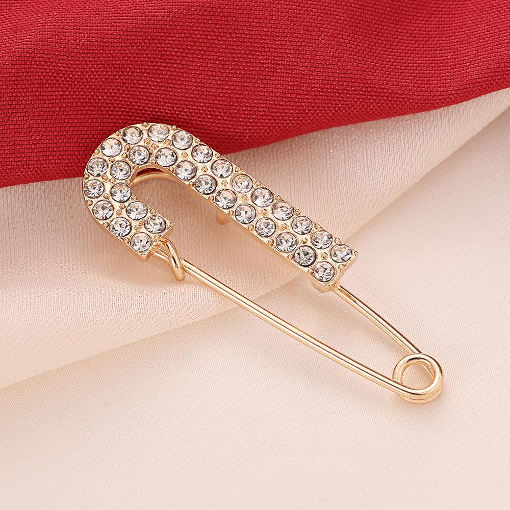 Роскошная брошь-утяжка для талии со стразами: Декоративная булавка и фиксатор для одежды