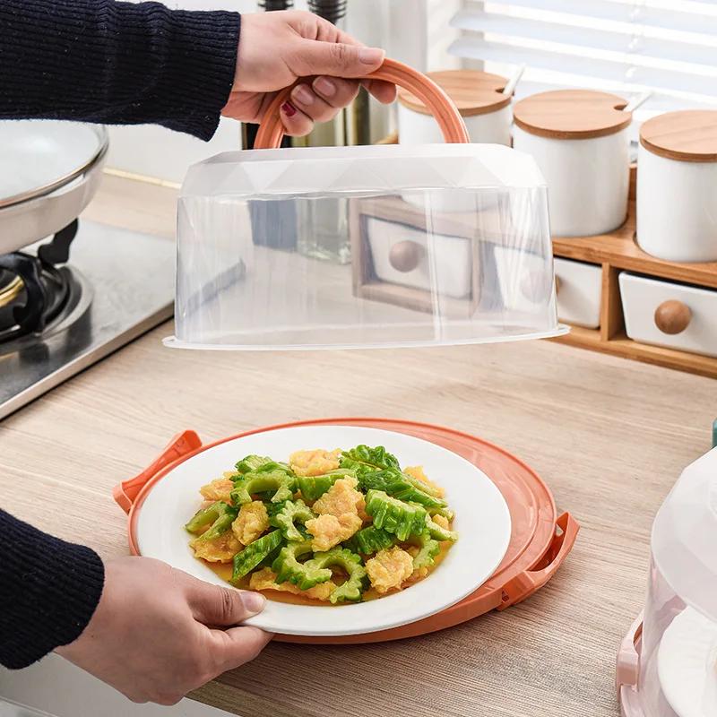 8 Inch Portable Cake Box Food Fresh-keeping Box Refrigerator Receiving Box Fruits Vegetables Outdoor Camping Storage Boxs