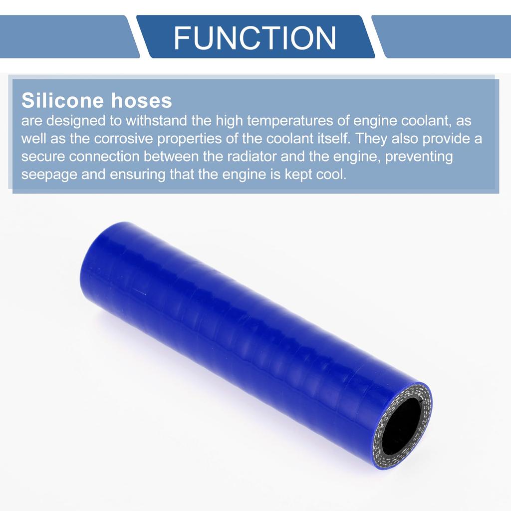 X AUTOHAUX Inner Diameter 0.8 Inch (20 Mm) Length 5.0 Inches (127 Mm) Straight