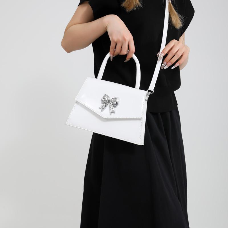Women'S Bag Small Fresh Handbag Foreign Style Bow Shoulder Bag Premium Versatile Messenger Bag