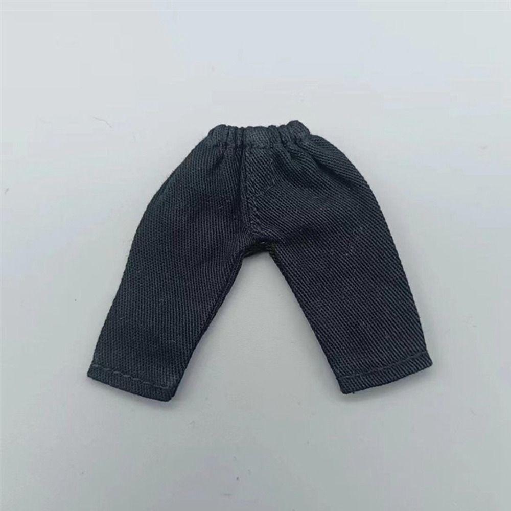 Fashion Doll Clothes T-shirt Cute Denim Trousers for 1/11 OB11/Obitsu11Dolls/1/12Bjd Doll