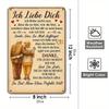 German Love Poem Metal Sign - 20x30cm "Ich Liebe Dich" Vintage Decor for Romantic Spaces